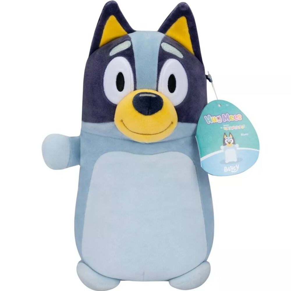 Squishmallow Official Bluey 10" Hugmees 2023 UltraSoft Stuffed Toy Plush NWT